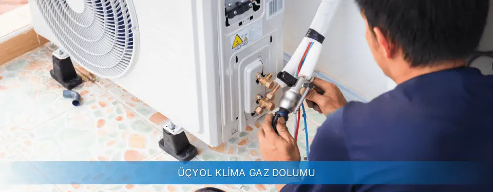 Üçyol İlçemi Carrier Klima Gaz Dolumu